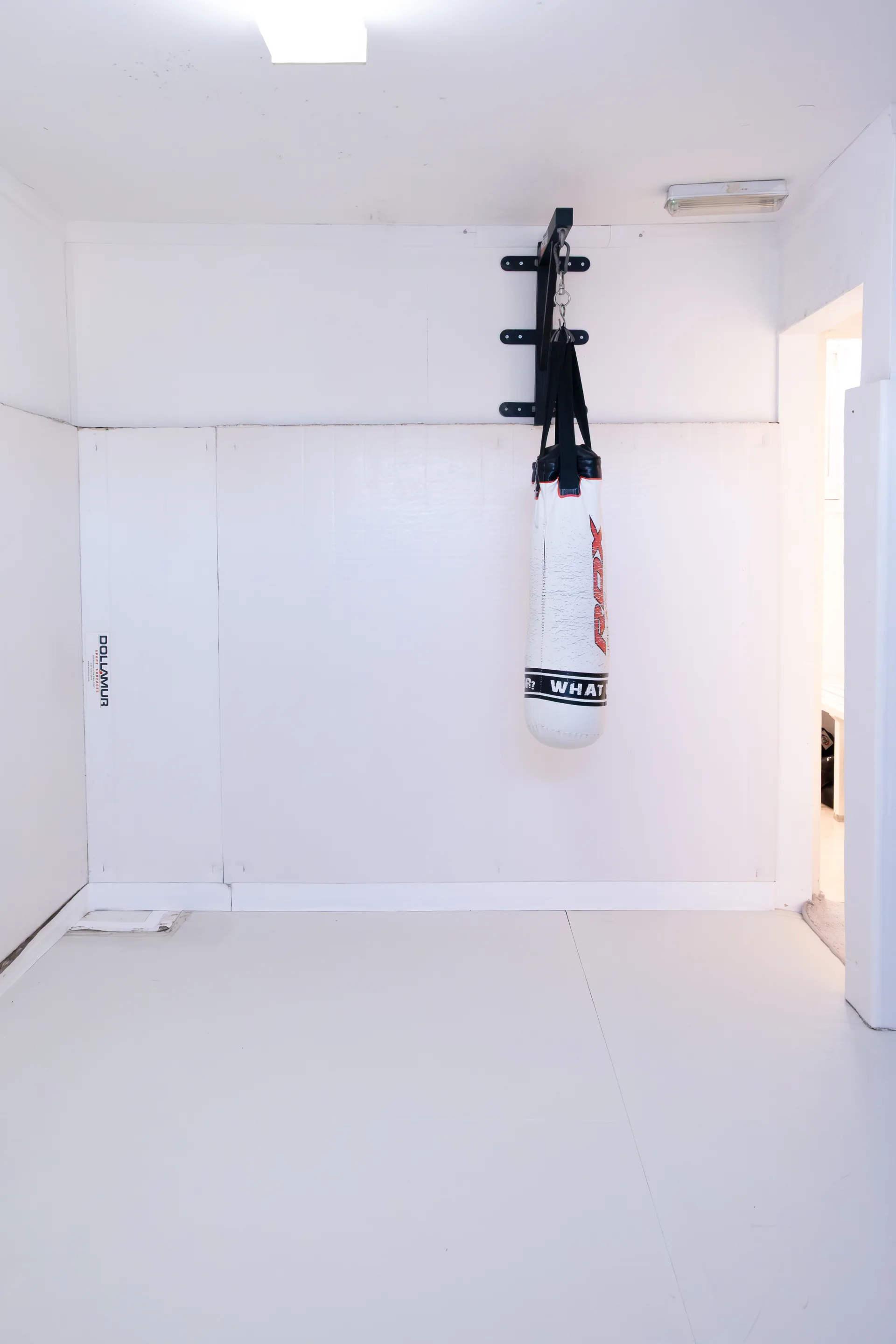 The separate bag training area at Kaizen Academy
